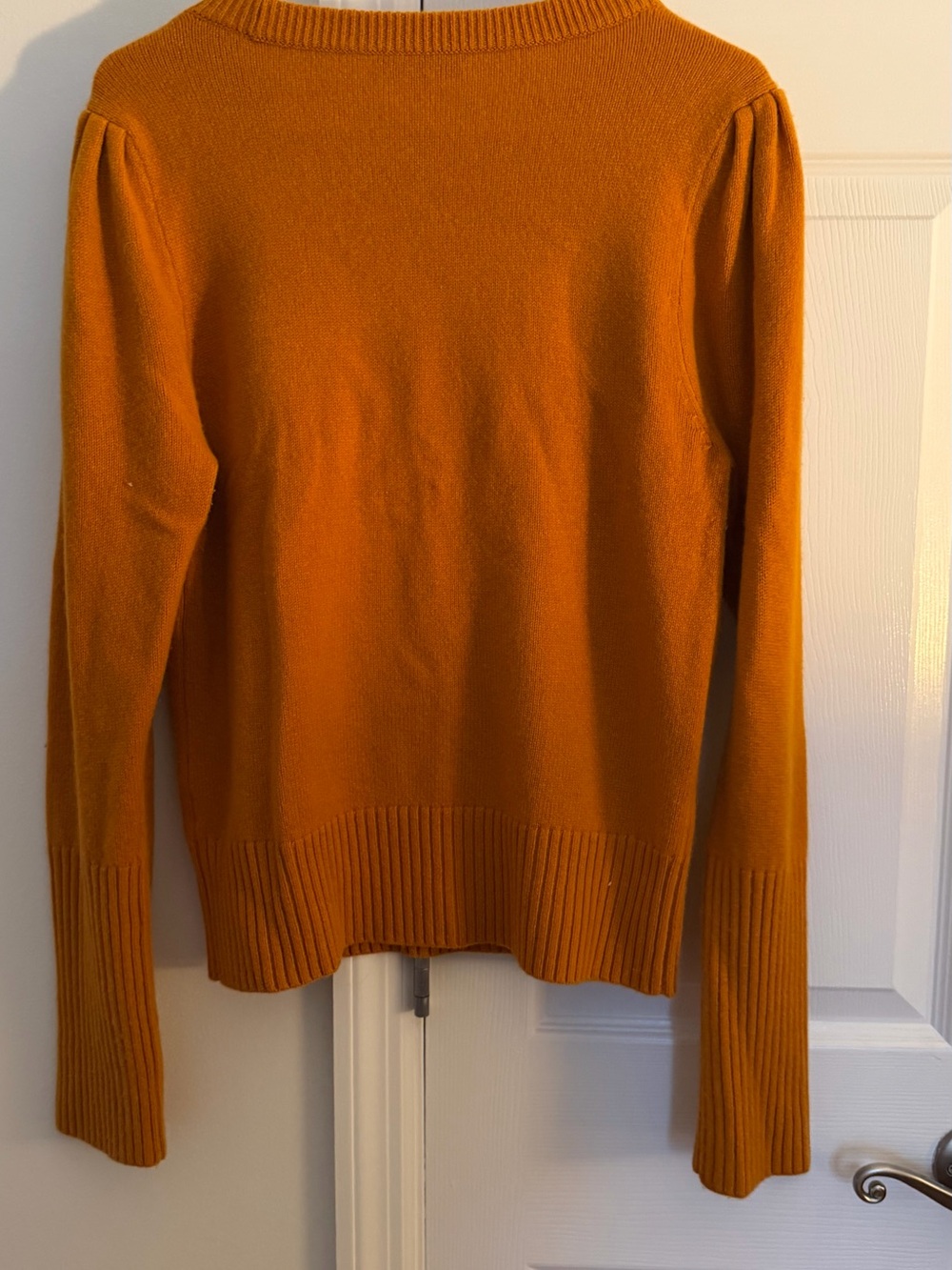 INTERMIX Women's Crewneck Sweater in Rich Mustard
